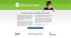 Desktop Screenshot of helpingathome.thelearningfederation.edu.au